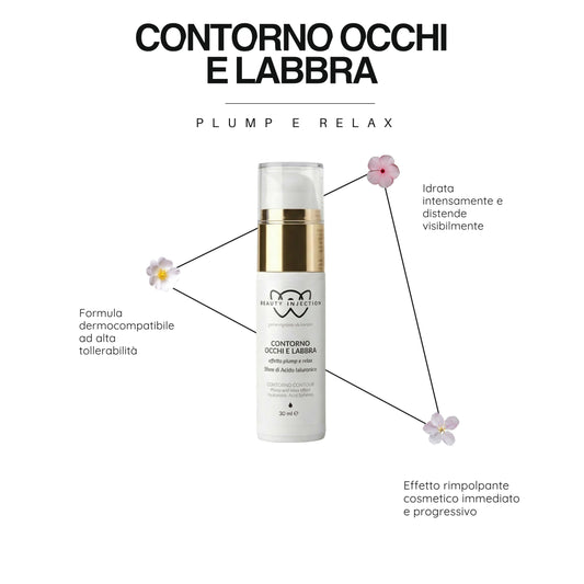 Contorno OCCHI & LABBRA — Pelli Disidratate • PLUMP & RELAX