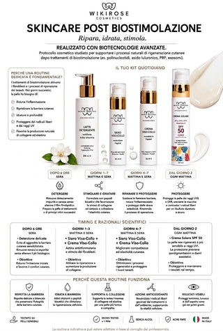 Recovery Box Post-Biostimolazione™ | Kit di Supporto al Microambiente Cutaneo e Protezione