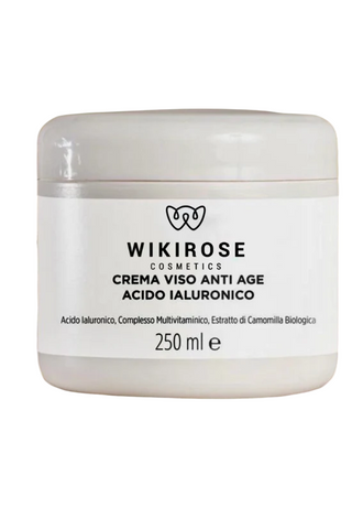 Anti-aging face cream with hyaluronic acid 