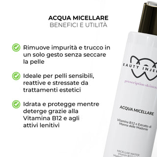 ACQUA MICELLARE Vitamina B12 - Rosacea
