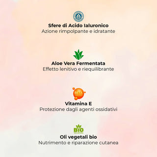 ALOEHYDRA CREAM idratante lenitiva Aloe & Mela Annurca