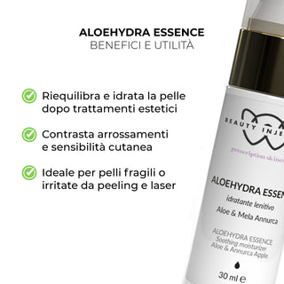 ALOEHYDRA ESSENCE idratante lenitivo Aloe & Mela Annurca