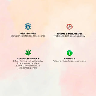 ALOEHYDRA ESSENCE idratante lenitivo Aloe & Mela Annurca