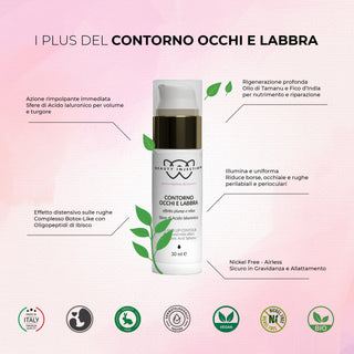 Contorno occhi e labbra - Con sfere di acido ialuronico