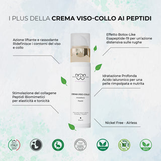 CREMA VISO-COLLO rimodellante peptidi