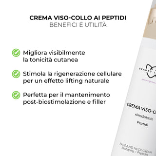 CREMA VISO-COLLO rimodellante peptidi