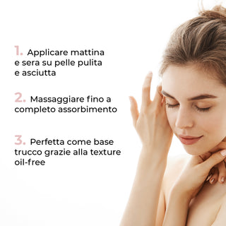 Crema viso opacizzante con acido salicilico e niacinamide - Per pelli miste e impure