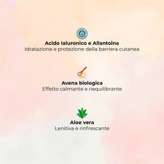 LATTE DETERGENTE setificante Acido Ialuronico