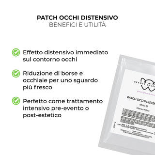 Patch occhi distensivo