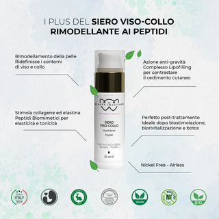 SIERO VISO-COLLO rimodellante peptidi