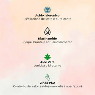 Siero viso opacizzante con acido salicilico e niacinamide - Per pelli miste e impure